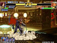 une photo d'Ã©cran de The King of Fighters 99 - Millenium Battle sur SNK Neo Geo